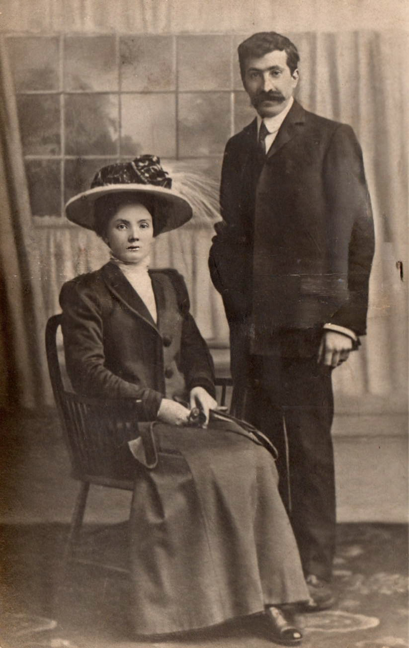 Margaret Ellenor (nee Jones) and Samuel Tudor