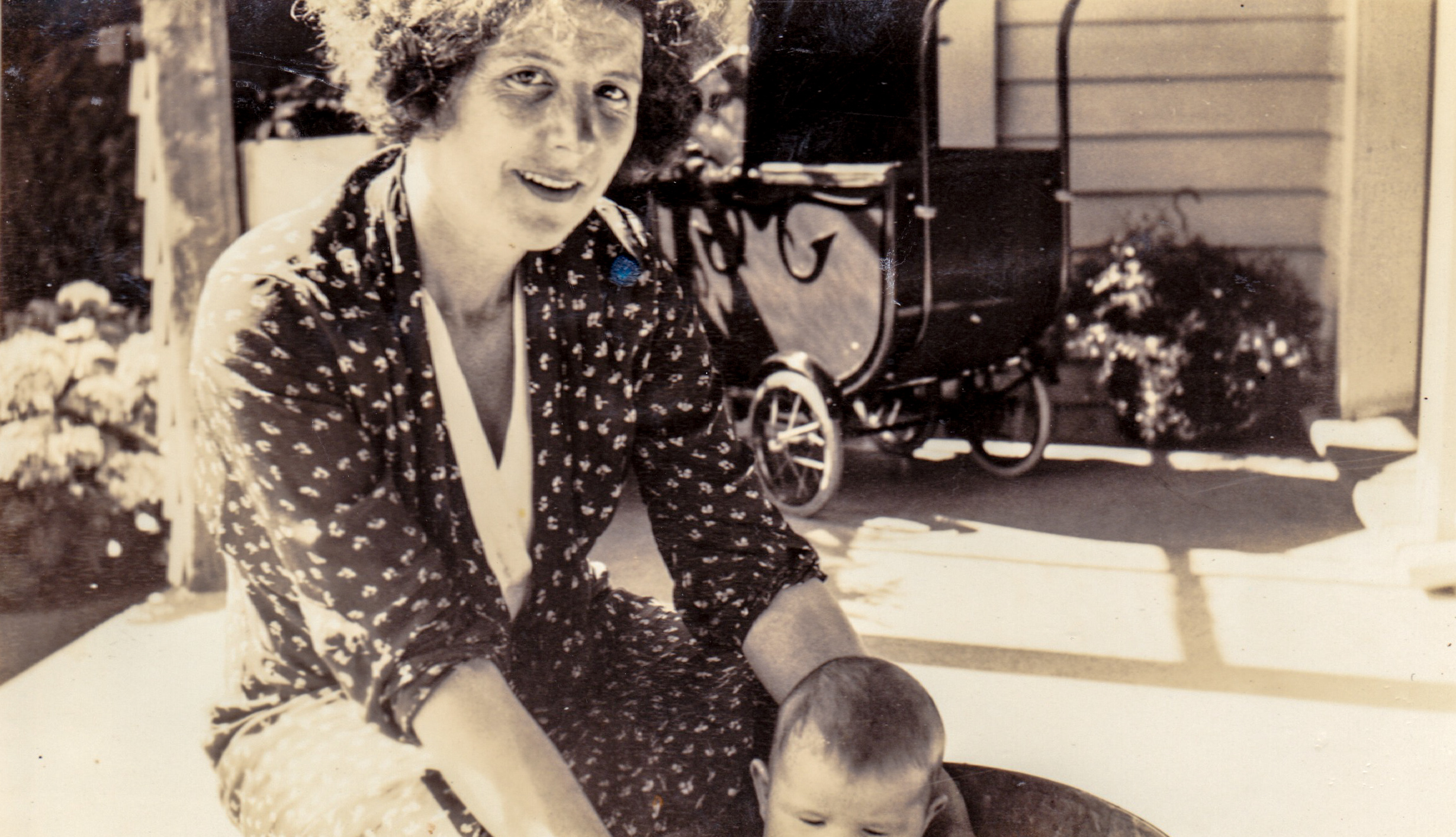 Margaret at Lyn Street, c.1938