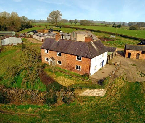 Aerial Shot, Nant Farm, Morda, 2010