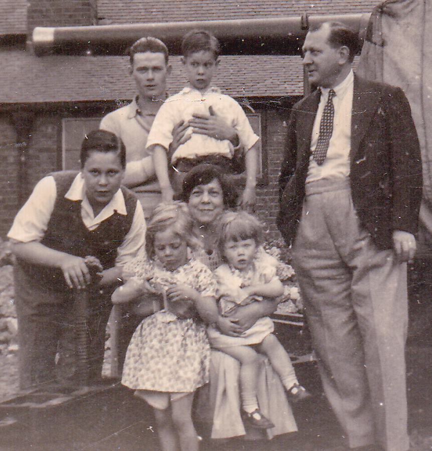 Len Birch at back on left, c. 1937