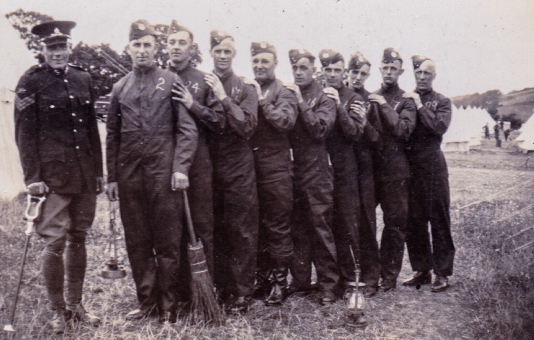 Len on the left