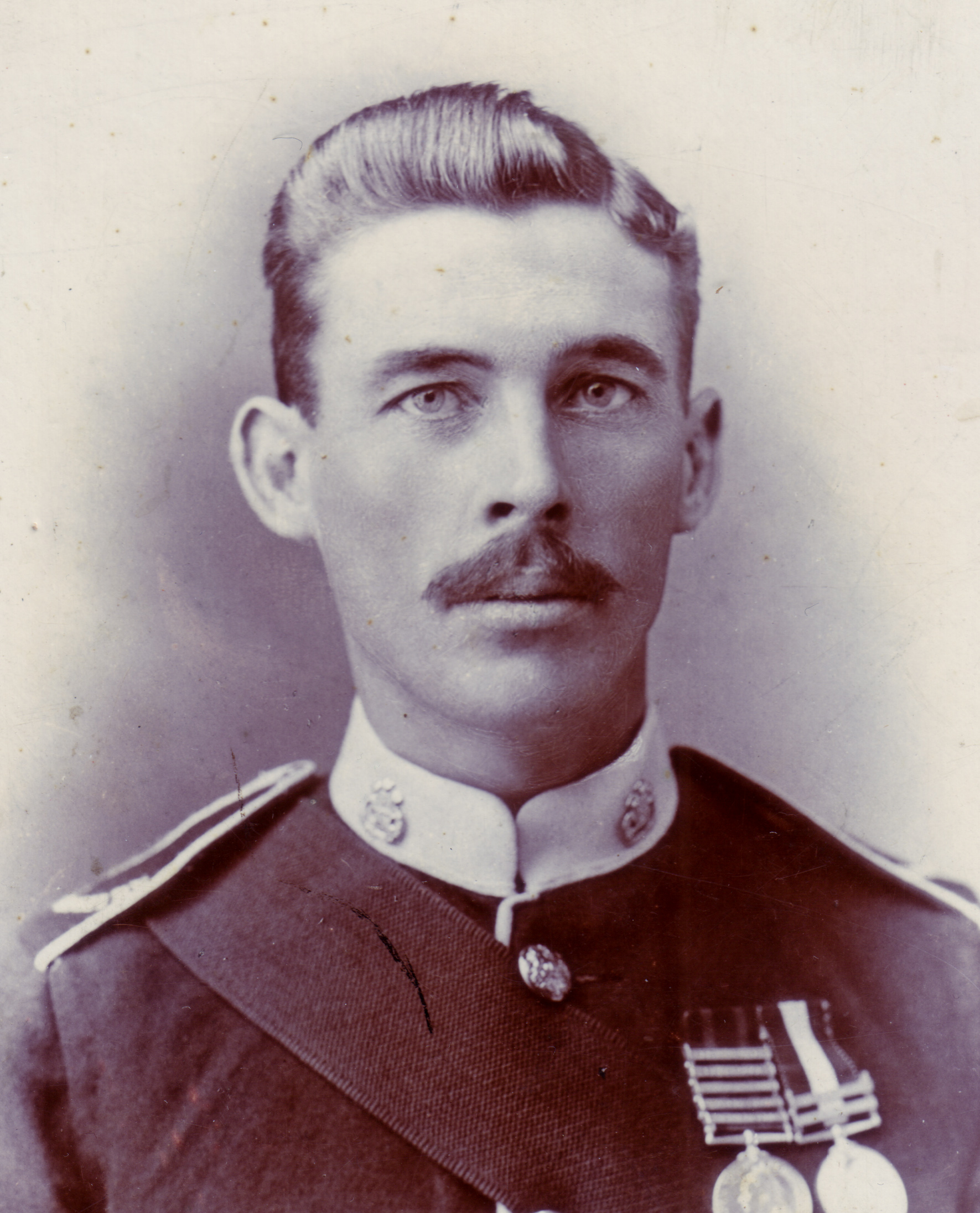 William Eli Birch in uniform, c. 1905