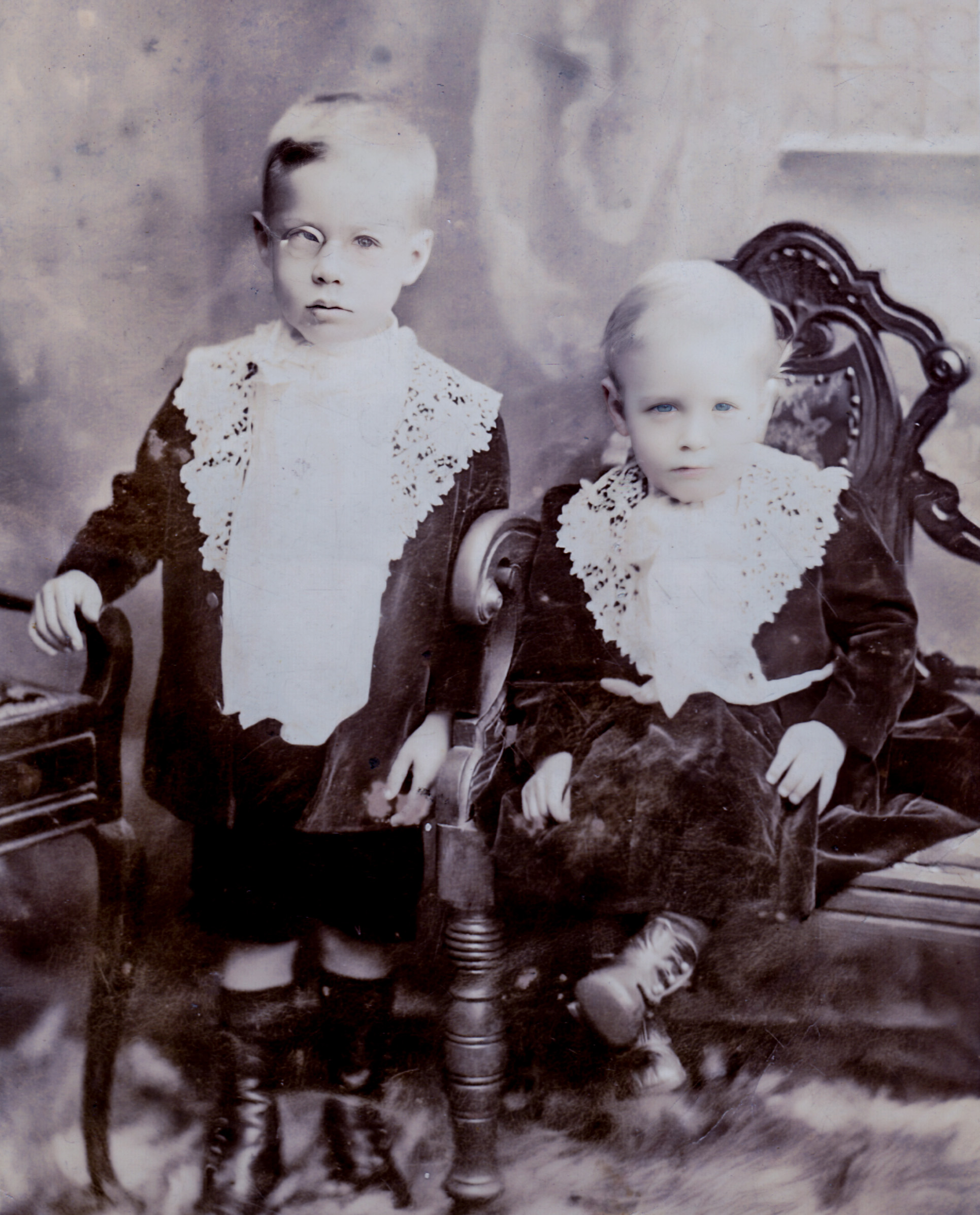 Brothers: William and Ralph Birch, c. 1909