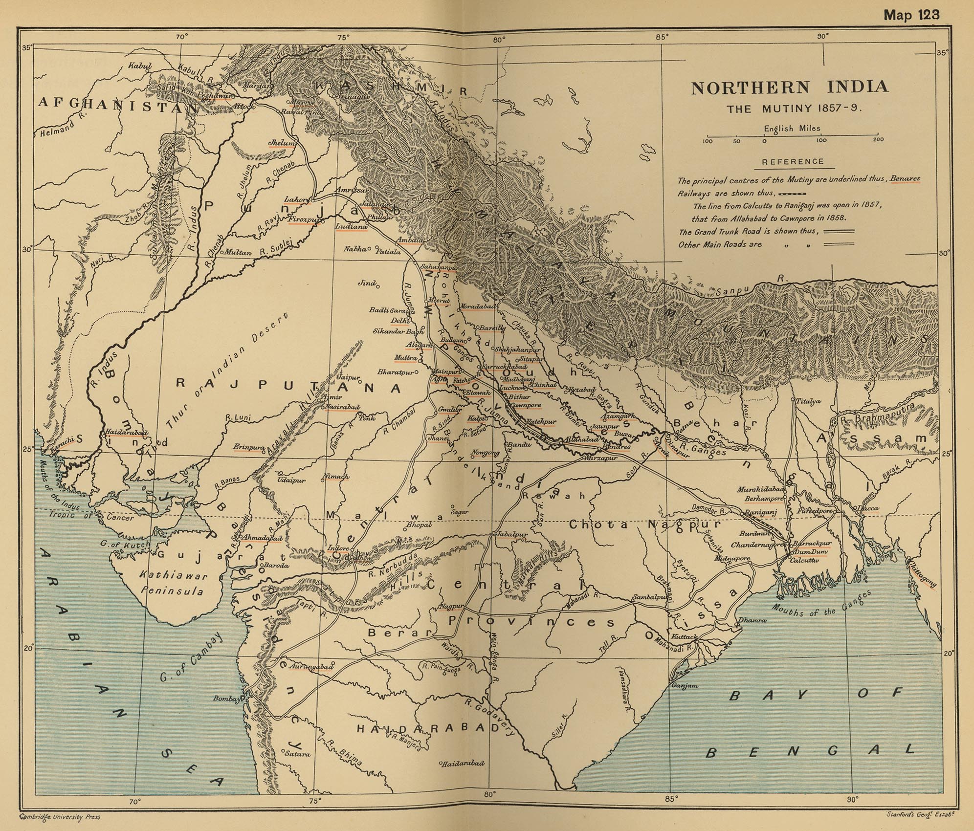 Northern India - The Mutiny 1857-9
